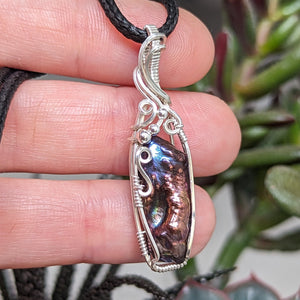 Freshwater Pearl Pendant in Sterling Silver