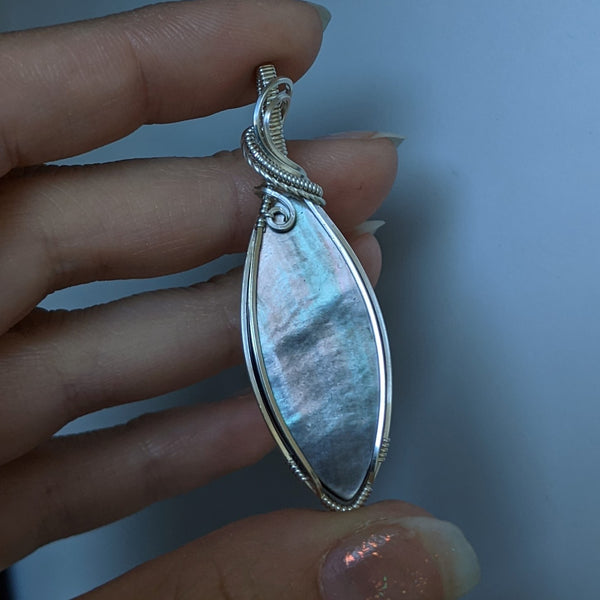Shell Sterling Silver Pendant