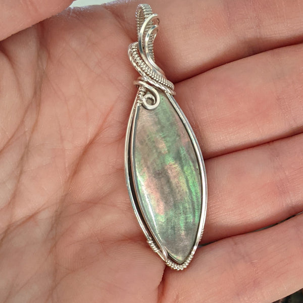 Shell Sterling Silver Pendant