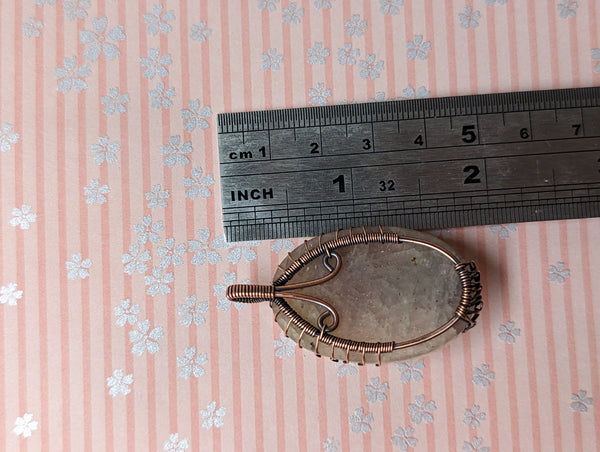 Belomorite Tree of Life Pendant in Oxidized Copper